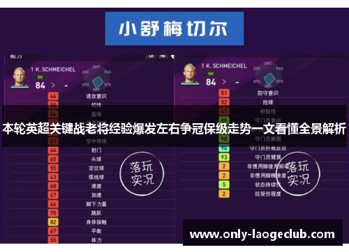 本轮英超关键战老将经验爆发左右争冠保级走势一文看懂全景解析