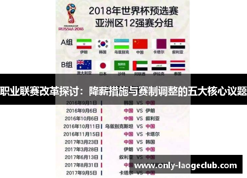 职业联赛改革探讨：降薪措施与赛制调整的五大核心议题